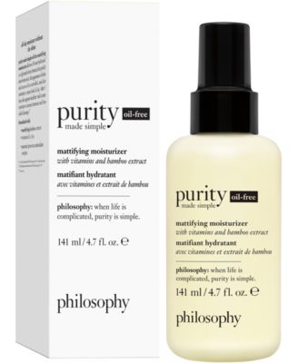 philosophy made simple moisturizer