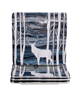 Сертифицированная международная обеденная тарелка Fluidity Lodge из 4 частей