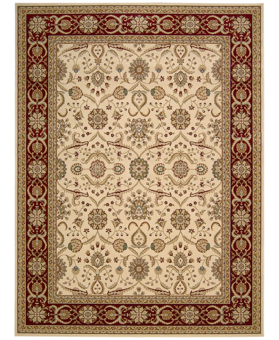 Nourison Area Rug, Persian King PK01 Red 710 x 106