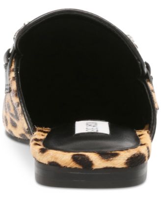 cheetah mules steve madden