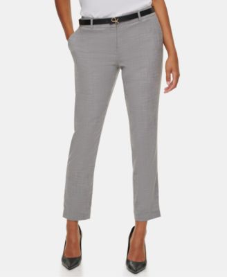 Calvin Klein Slim Ankle-Length Pants 