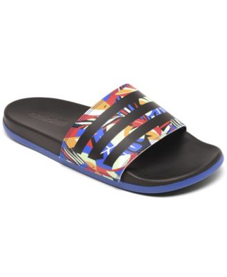 macys adidas slides