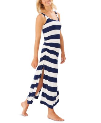 Tommy Bahama Stripe Cover-Up Maxi Dress 
