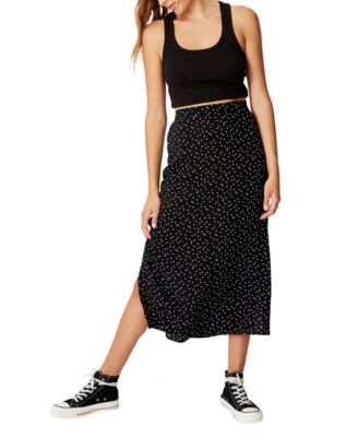 cotton on slip skirt