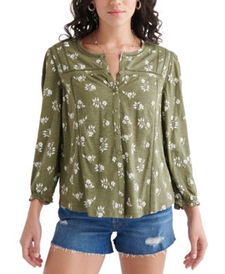 lucky brand blouses macy's