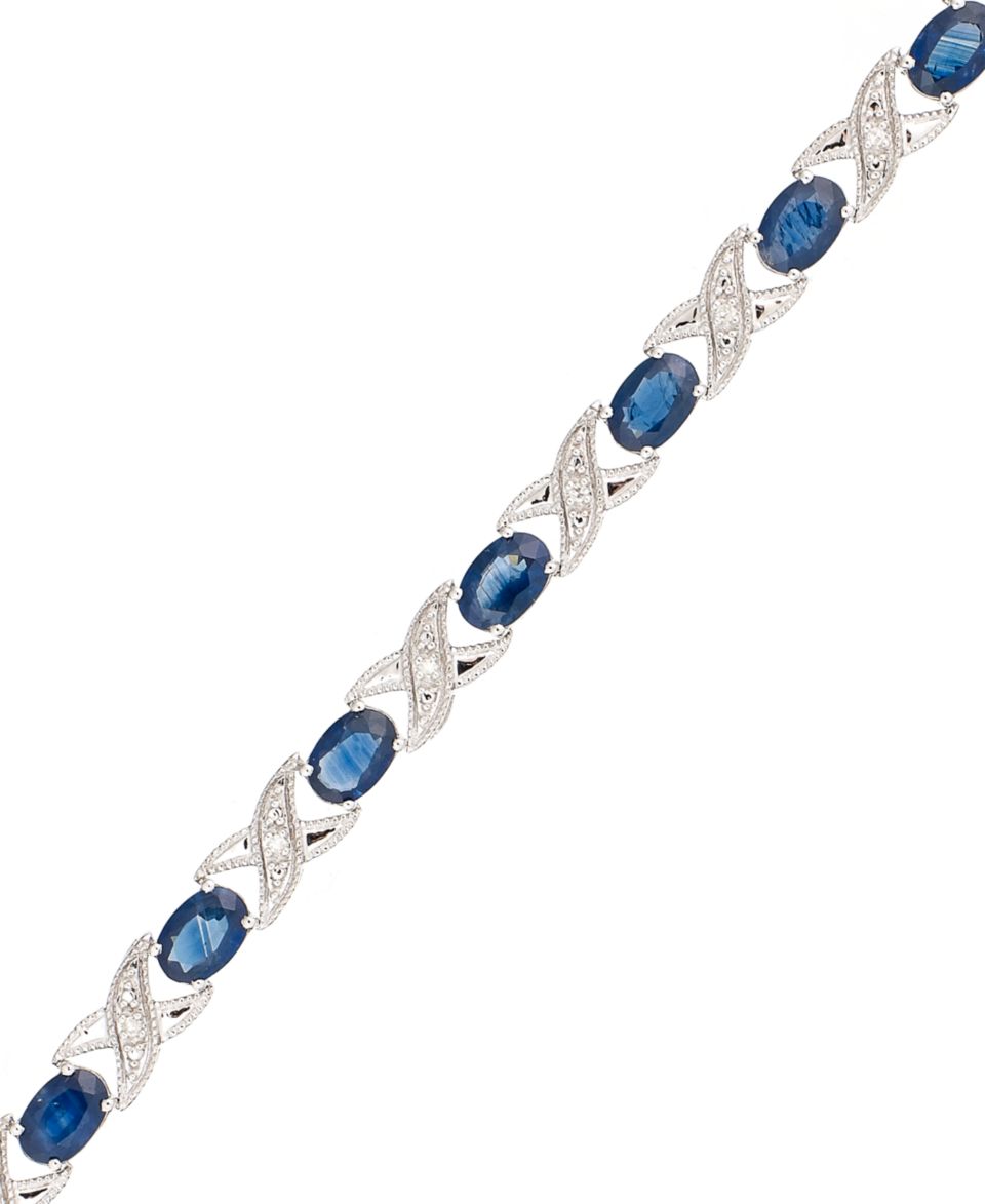 Diamond Necklace, 14k White Gold Diamond Pendant (1 ct. t.w.)   Necklaces   Jewelry & Watches