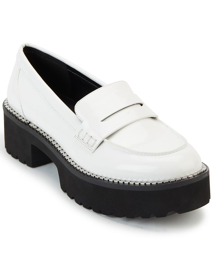 DKNY Alz Lug Sole Loafers & Reviews - Slippers - Shoes - Macy's