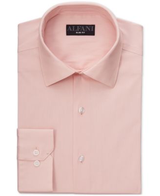 alfani men's dress shirts slim fit