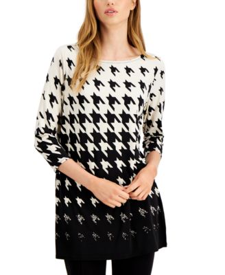 macys alfani tunic tops