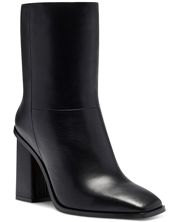 vince women's kaye block heel booties