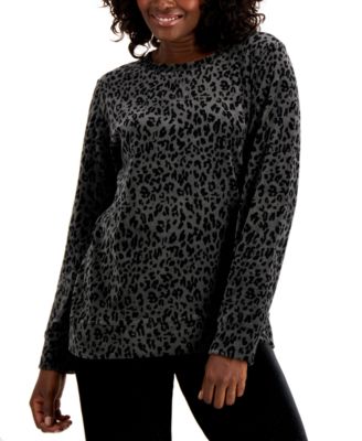 macys petite sweatshirts