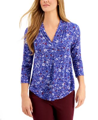 macy's surplice top