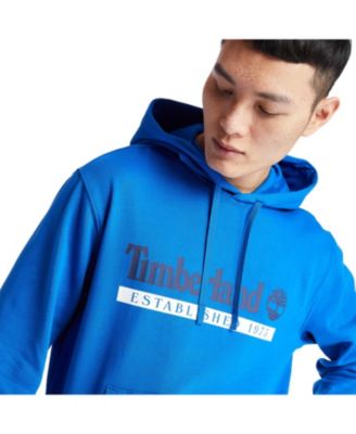 blue timberland hoodie