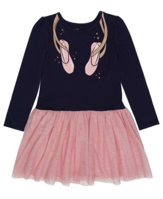 tutu long sleeve dress