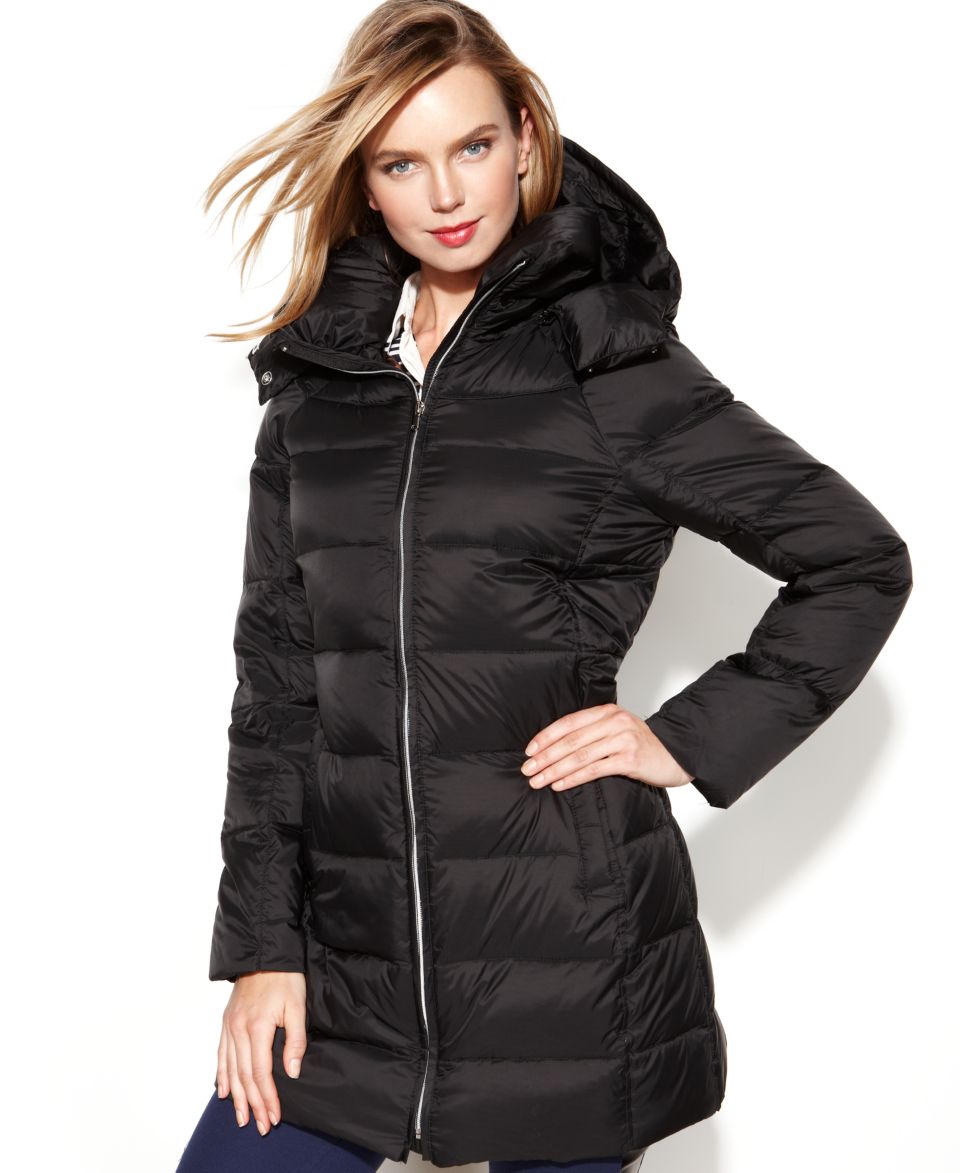 INC International Concepts Coat, Quilted Packable Puffer   Coats   Women