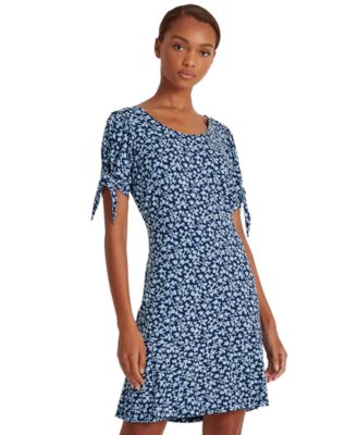 macys blue floral dress