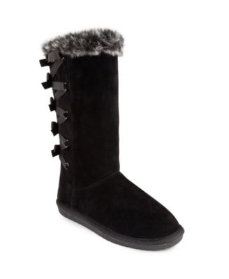 furry winter boots womens