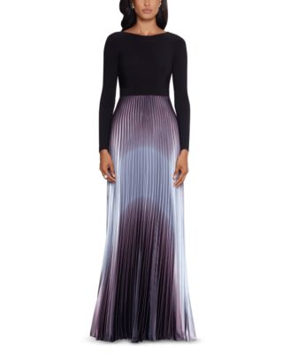 betsy adam silver dress