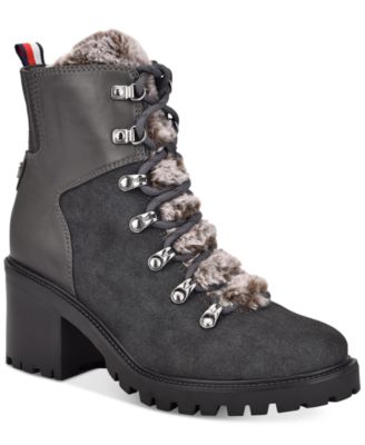 Tommy Hilfiger Lamere Lug Sole Booties 