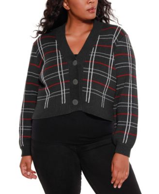 plus size button down sweaters