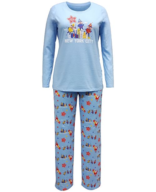 Family Pajamas Matching Women S Macy S Thanksgiving Day Parade Family Pajama Set Created For Macy S Reviews Bras Panties Lingerie Women Macy S