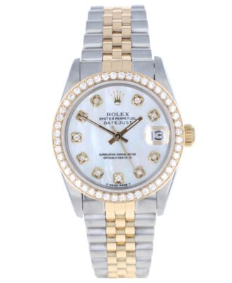 Pre-Owned Rolex Ladies Midsize Two Tone 