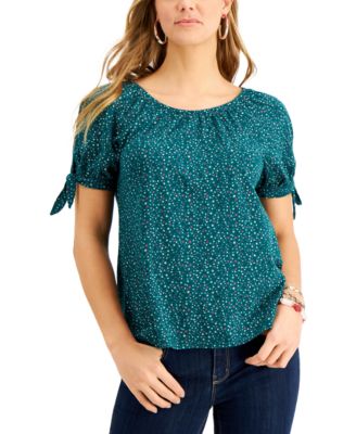 macy's women's style and co tops