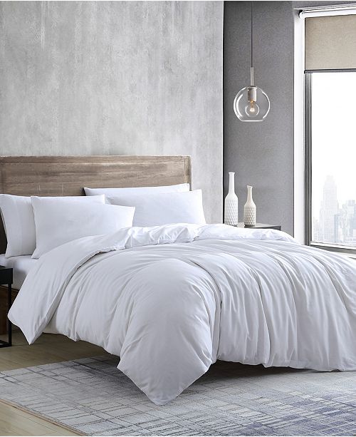 Kenneth Cole New York Miro Solid Excel Duvet Cover Set Twin Reviews Duvet Covers Bed Bath Macy S