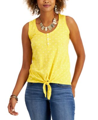 macys petite tank tops