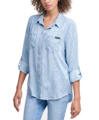 macy's calvin klein womens tops