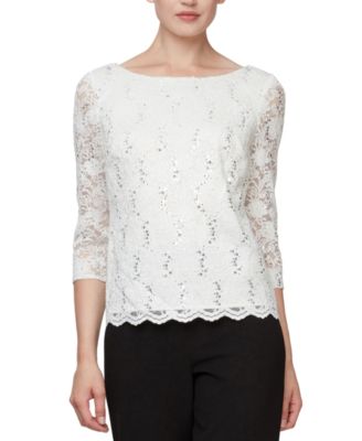 macys alex evening tops