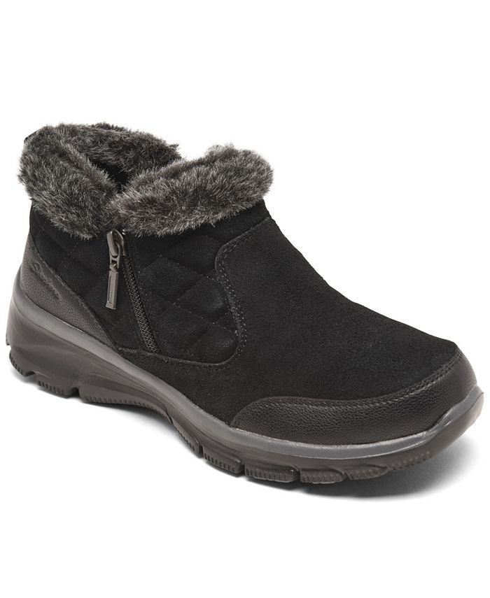 skechers relaxed fit easy going high zip women's ankle boots