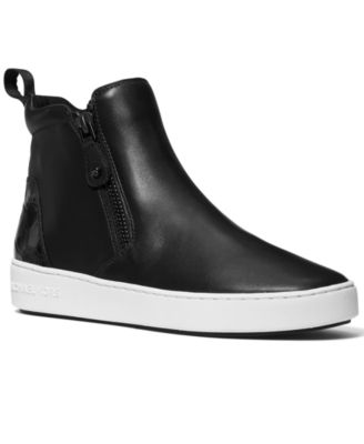 michael kors black high top sneakers