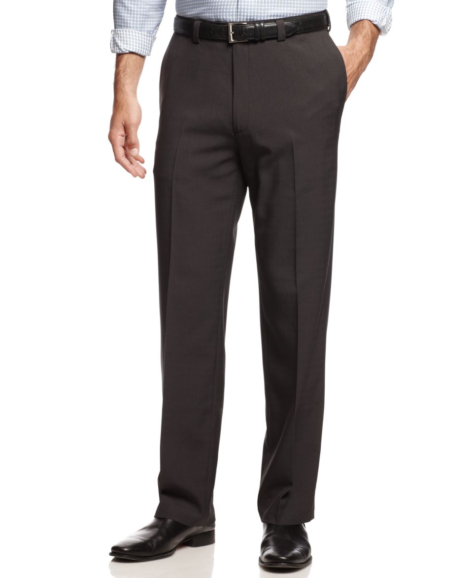 Haggar Eclo Plaid Dress Pants   Pants   Men