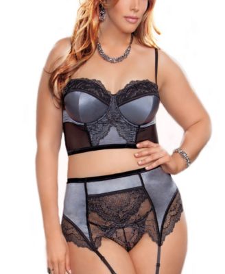 plus size bustier