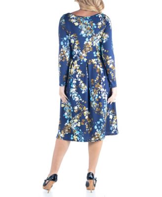 macys plus size midi dress