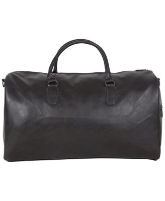 kenneth cole duffle bag leather