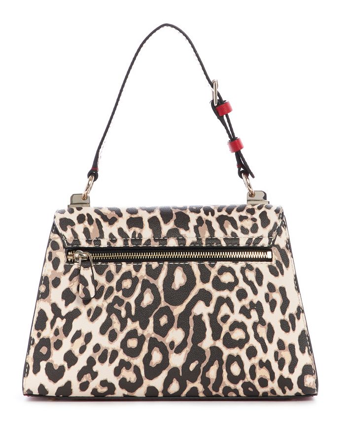GUESS Stephi Top Handle Flap Crossbody & Reviews - Handbags ...