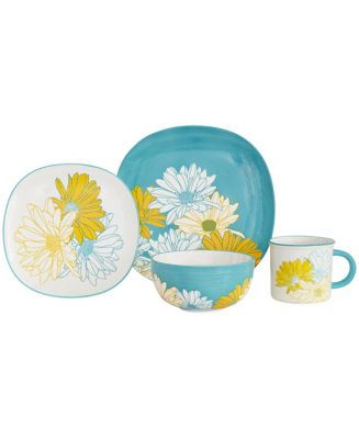 Daisy 16 Piece Dinnerware Set