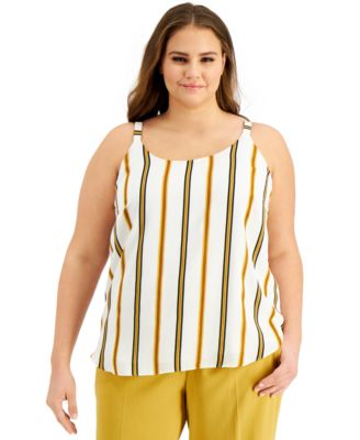 macys plus size tank tops