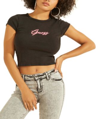 macys guess womens tops