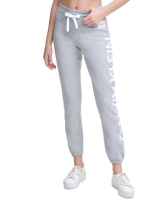 calvin klein fleece joggers womens