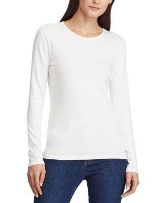 macy's ralph lauren petite tops
