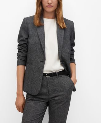 mango houndstooth cardigan