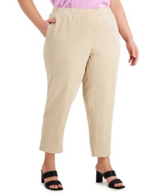 alfani capri pants plus size