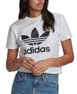 white adidas shirt womens