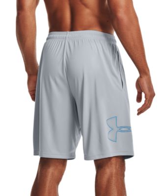 under armour men's big logo ua tech shorts