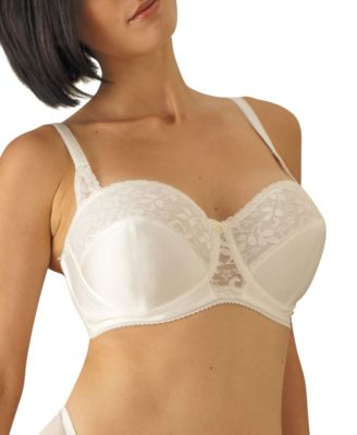 lace strapless bra