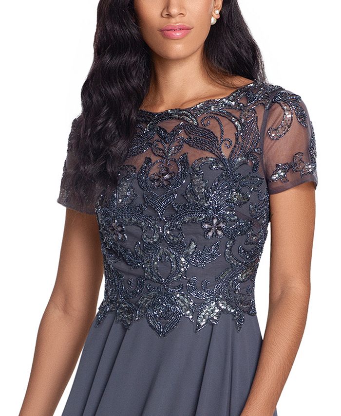 XSCAPE Chiffon Gown & Reviews - Dresses - Women - Macy's
