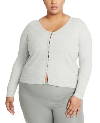 nike plus size cardigan